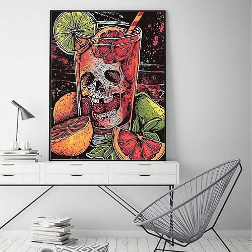 Miniatura 9 de 1tonine Diamonds - Hermoso búho mágico en la nieve - Kit de pintura de diamante redondo de diamante 5D para adultos, pintura de lienzo de 12 x 16