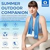 Sukeen Cooling Towel 4 Pack (40x12), Cooling Towels for Neck,Cool Down Towel,UV Protection Soft Breathable for Golf,Sport,Running,Gym,Camping,Fitness,Workout & More Activities