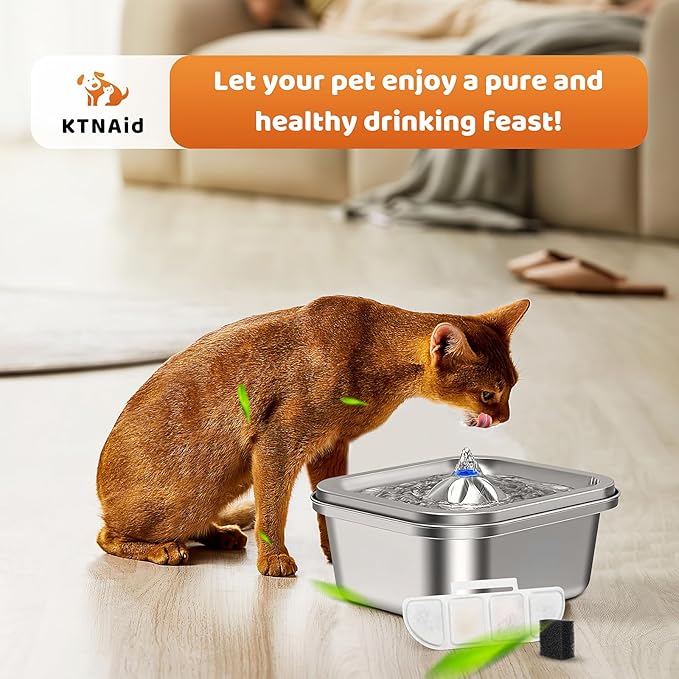 12 Filtros de Repuesto para Fuente de Agua Pawtners WF008A Mascotas miniatura 7