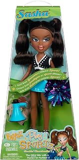Bratz Play Sportz Sasha Fashion Doll with Accessories, Cheerleading