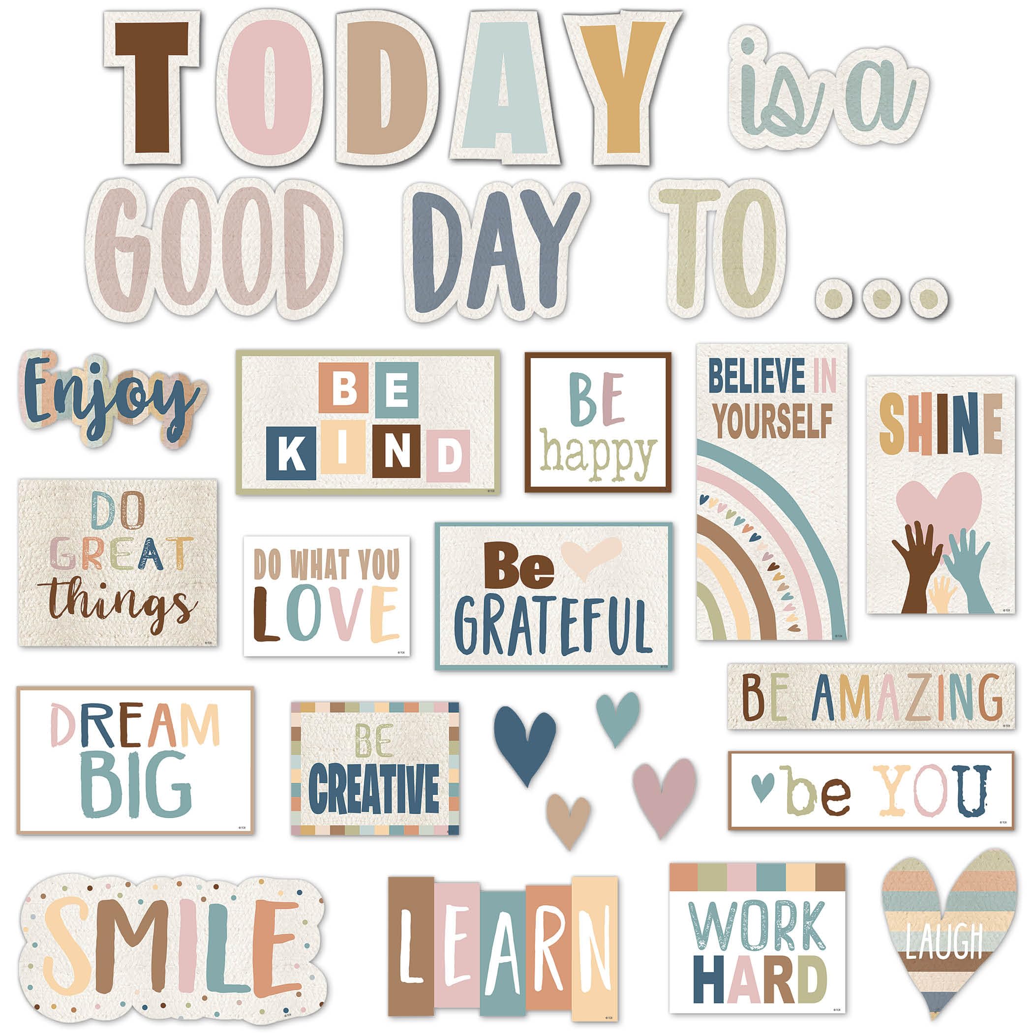 Everyone is Welcome Today is a Good Day Mini Bulletin Board