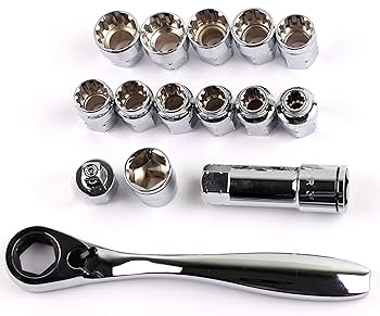 Amazon | コシハラ 差込角 9.5mm(3/8インチ) 貫通ラチェット