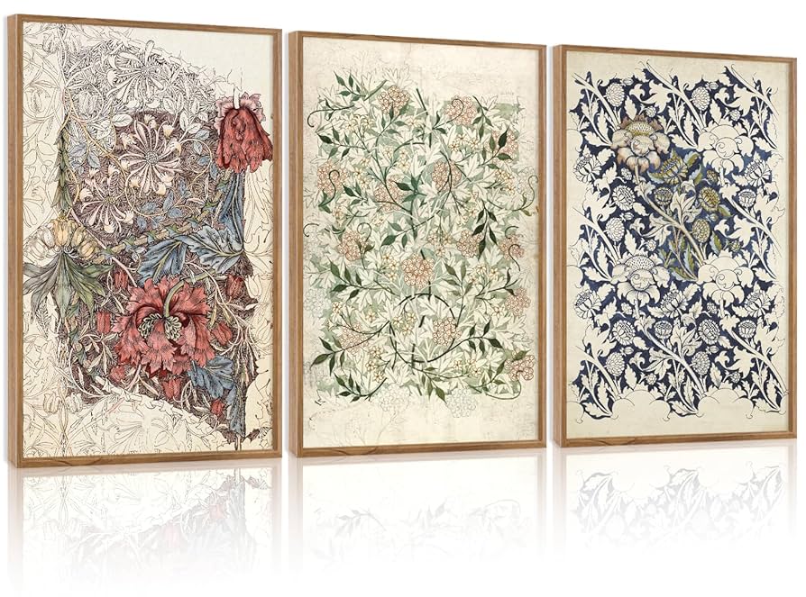 Amazon.com : TOARTi Large Framed Vintage Botanical Canvas