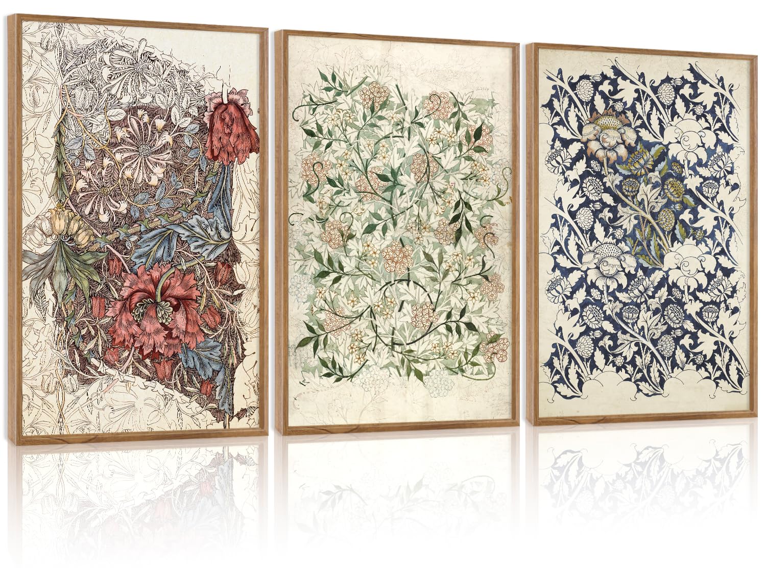 Amazon.com : TOARTi Large Framed Vintage Botanical Canvas