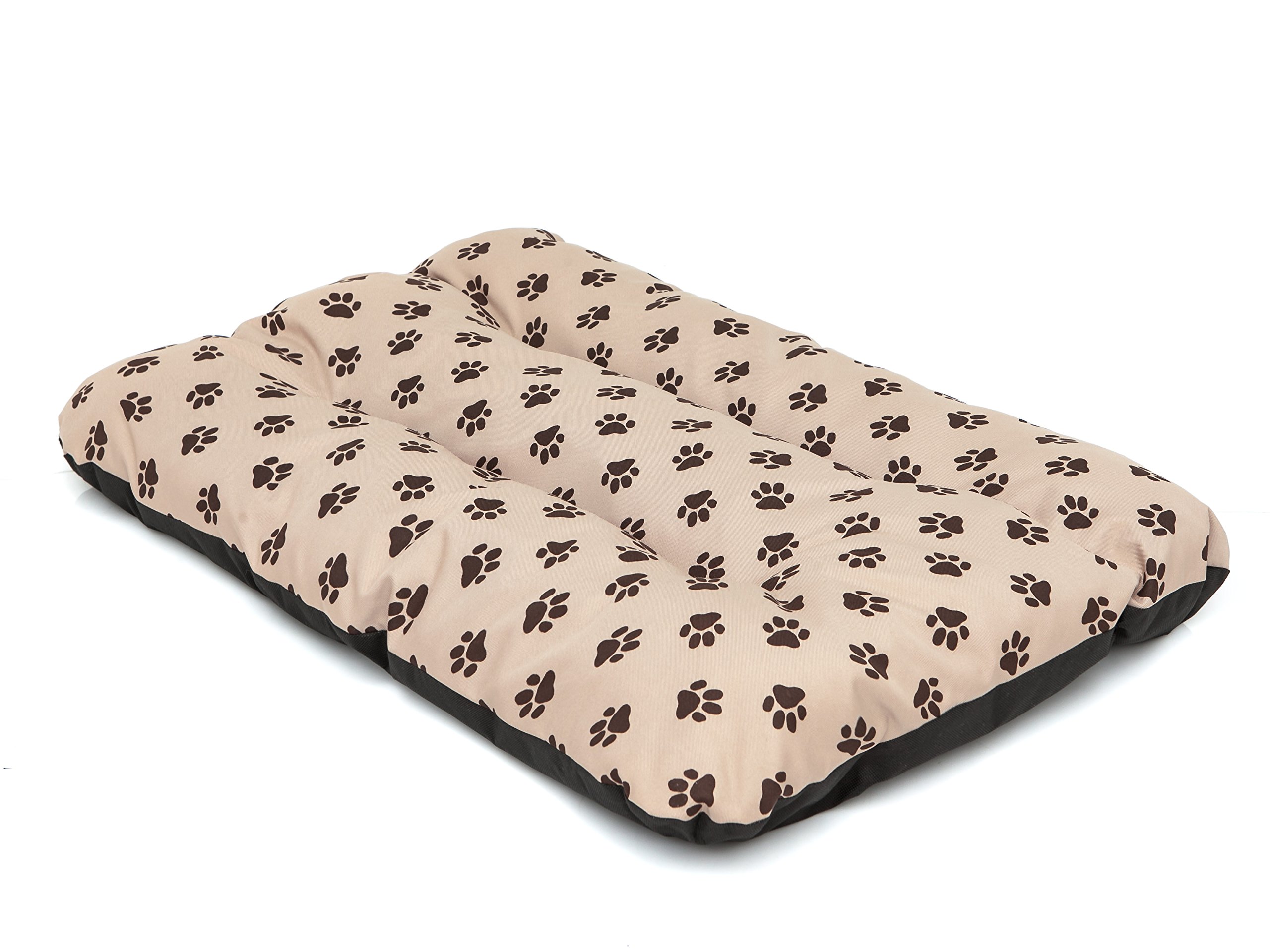PillowPrim Colchón para perros, sofá para perros, cojín para perros, colchón para perros, cama para mascotas, cama suave, cojín R1-90 x 60 cm, patas beige