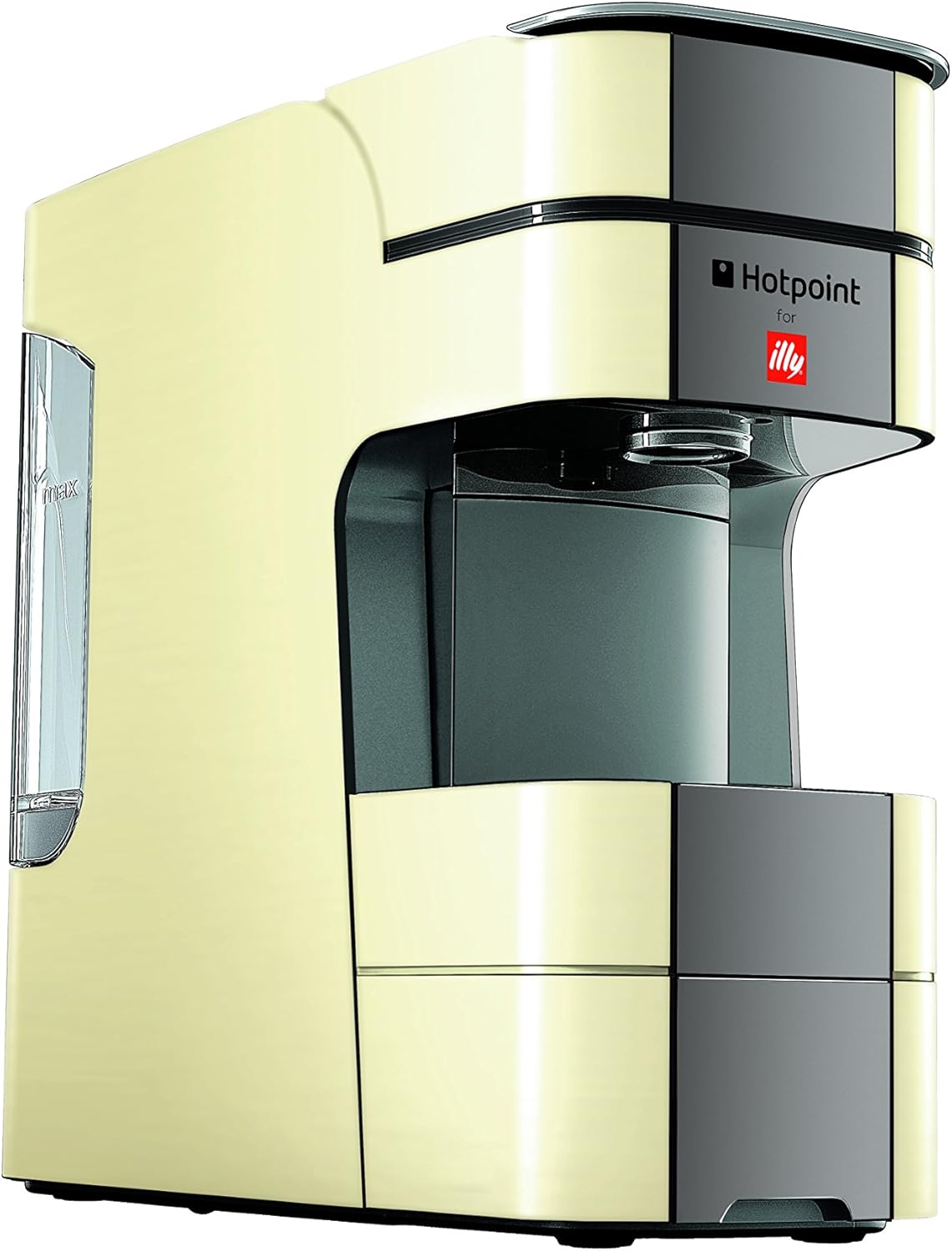 HOTPOINT Espresso Coffee Machine, 1250 W, 19 Bar, Creme Amazon.co.uk