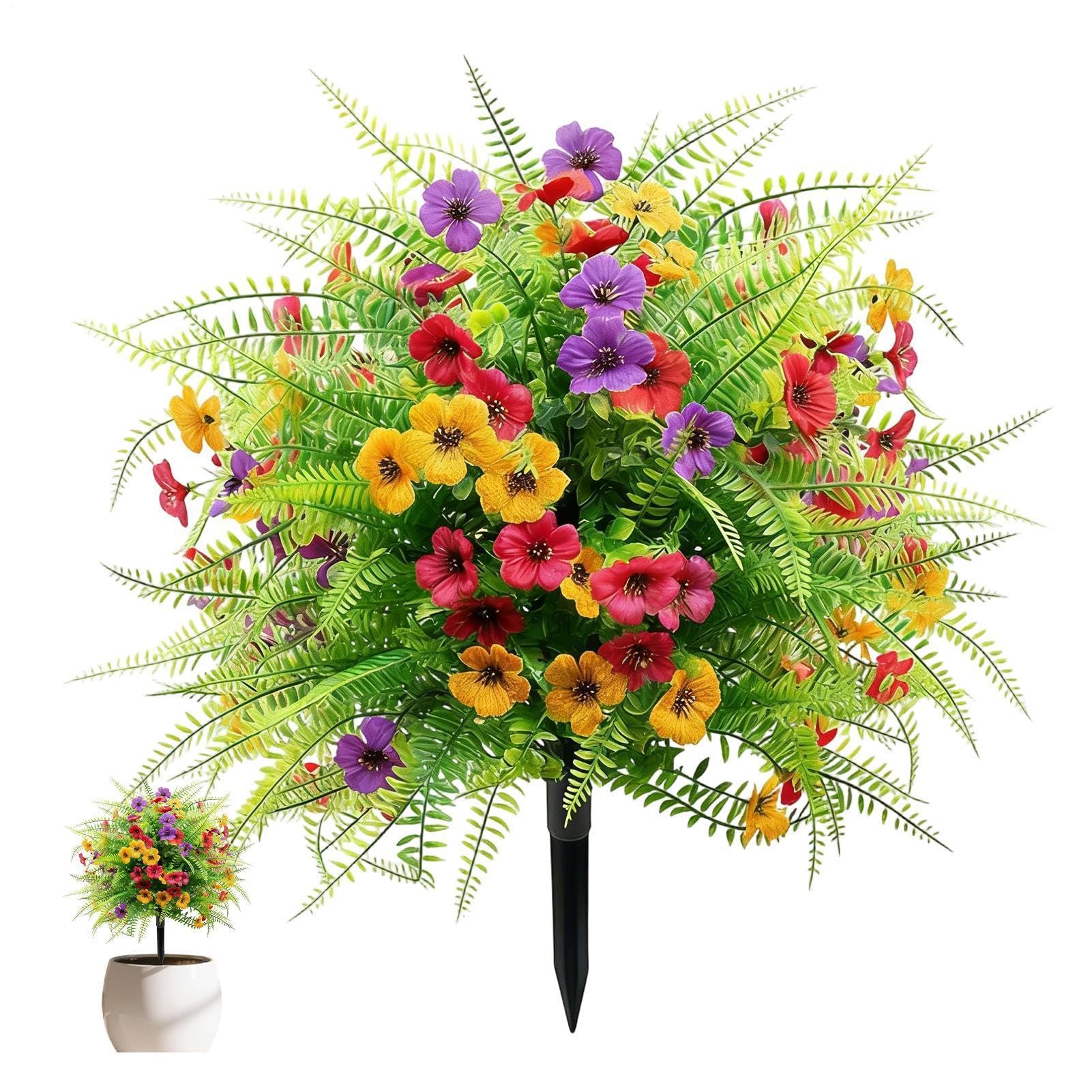 Boule topiaire artificielle de 58 cm comme cadeau de crémaillère pour entrée et porche