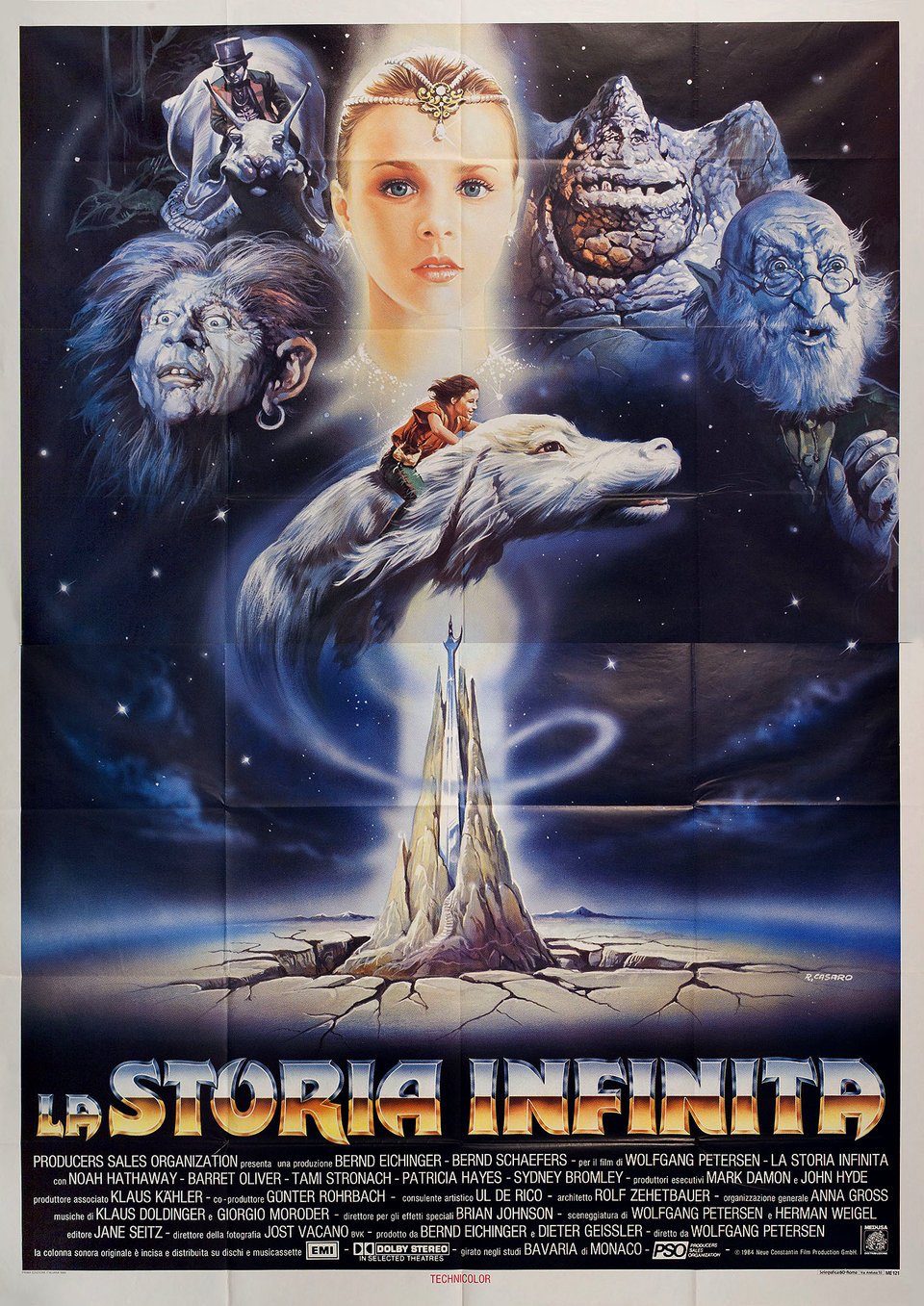 ラストストーリー　ポスター Amazon.co.jp: THE NEVERENDING STORY 1984 4 z6840 A1 Poster