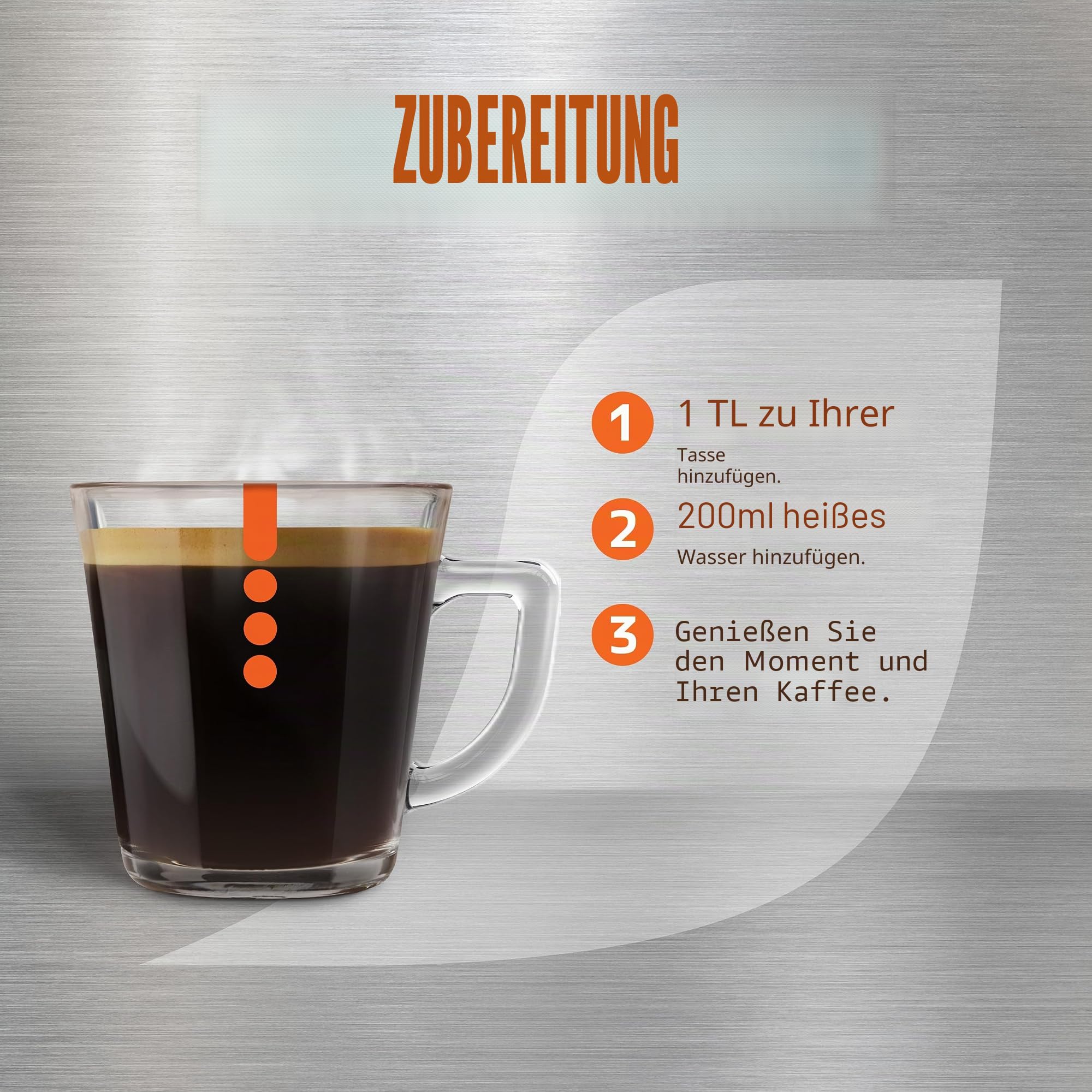 NESCAFÉ Azera Americano Instant-Kaffee, 90 g (6 Stück) (Verpackung kann variieren)