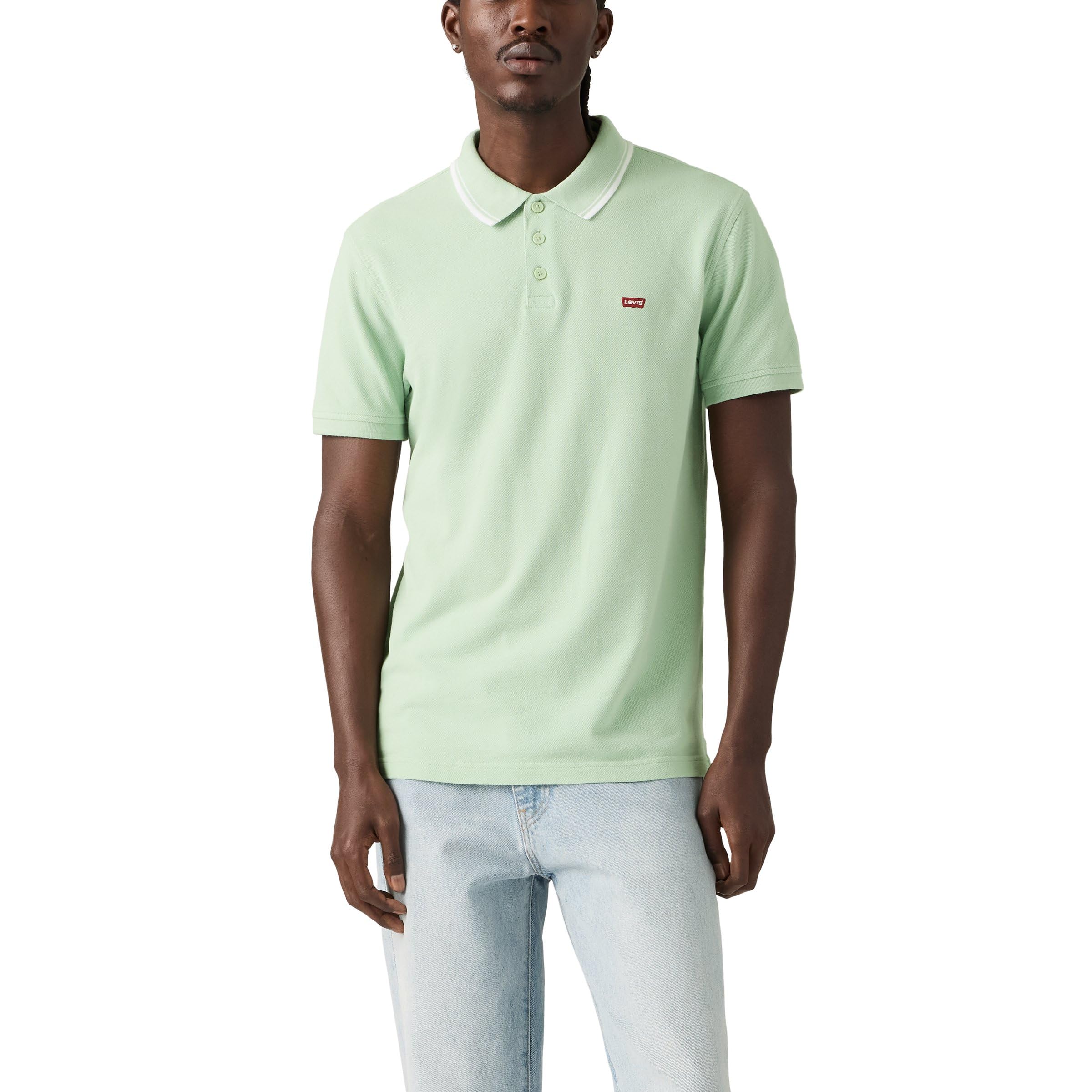Levi's Herren Hm Polo Polohemd, Wood Tipping Stripe, L