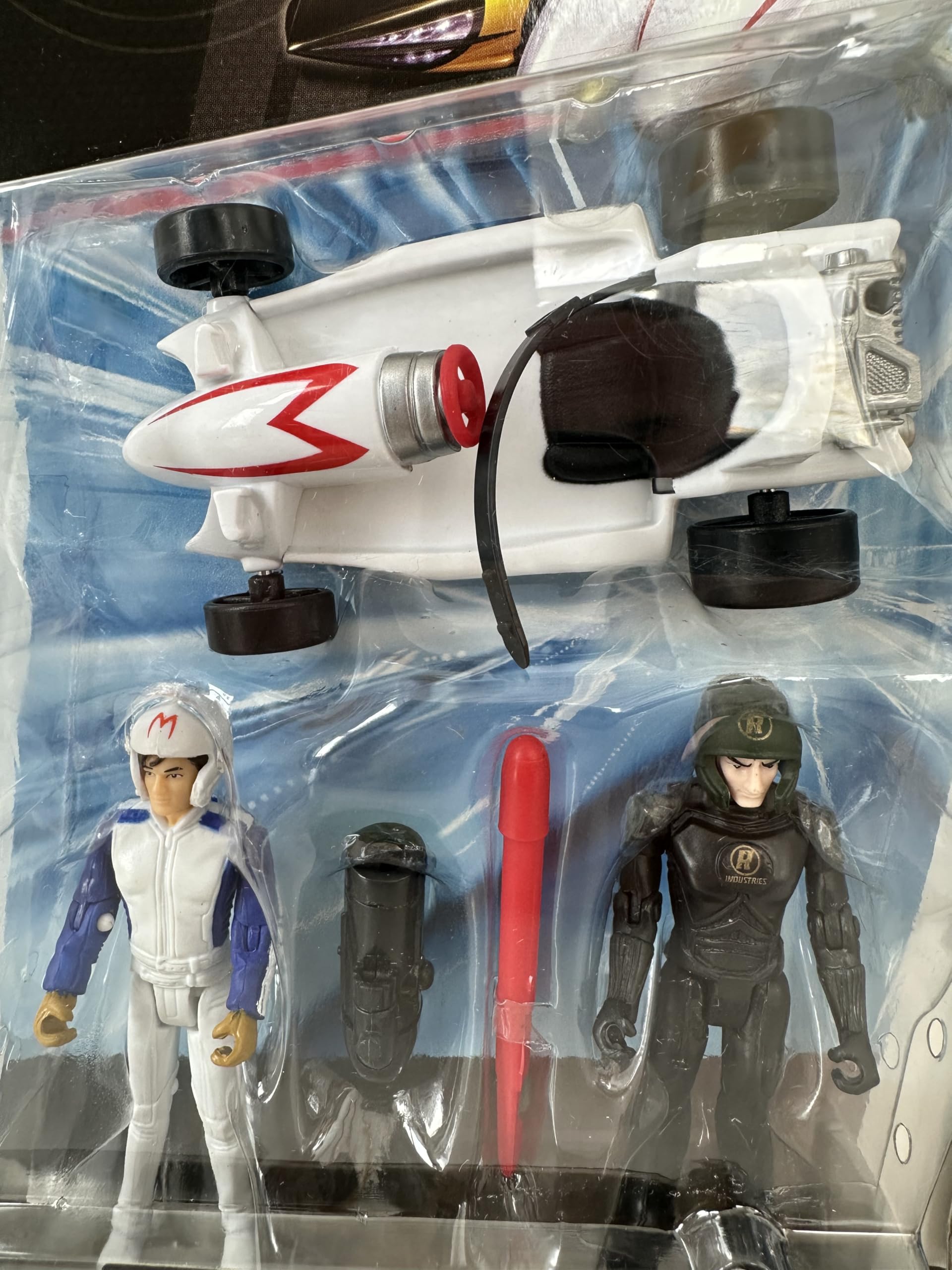 Hot Wheels Speed Racer Action Figure 2 Packs. The Four Included