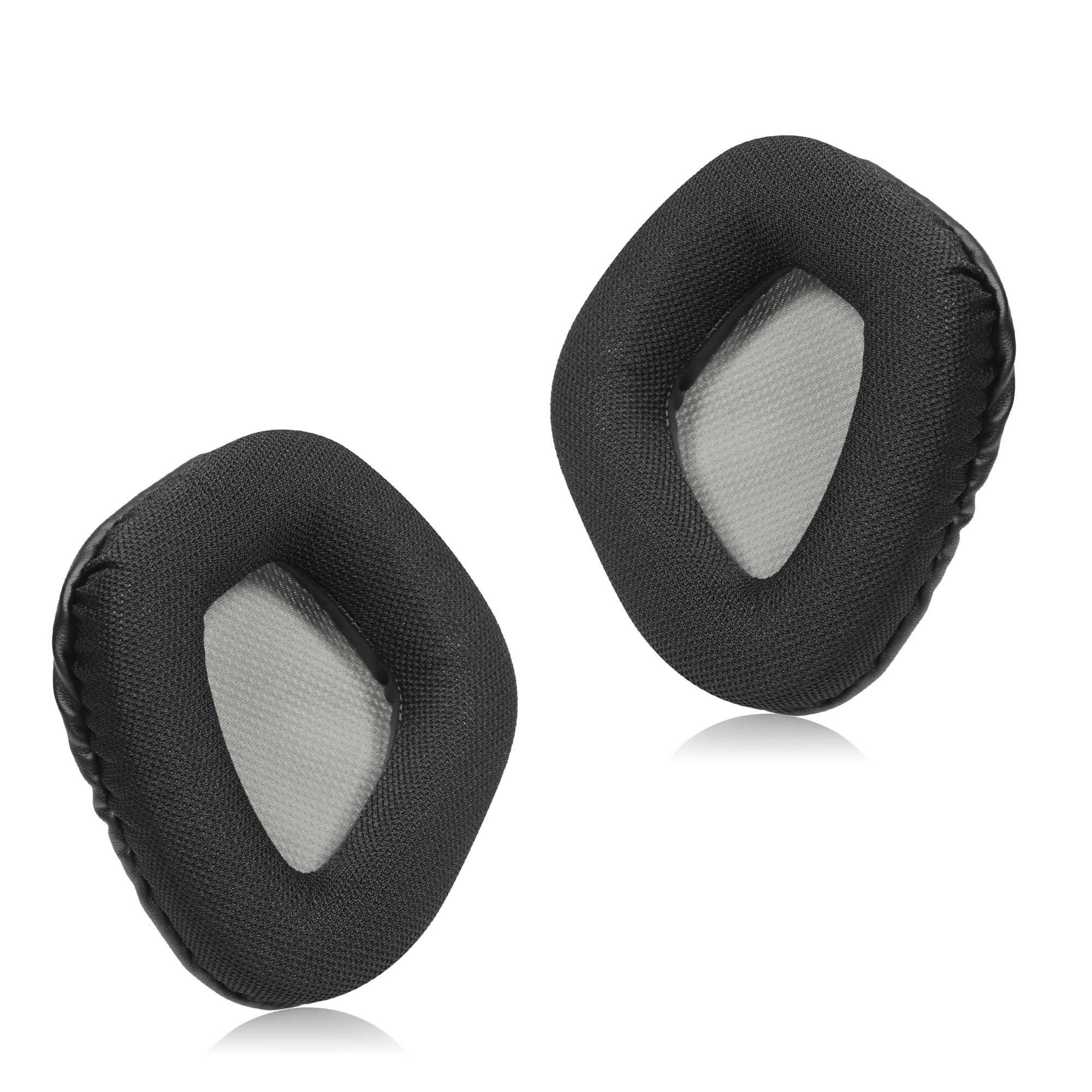 Joghaw Replacement Ear Pads for Corsair Void, Void Pro, Void Elite Headphones - Soft Mesh Fabric & Memory Foam Cushions - Black and Gray net