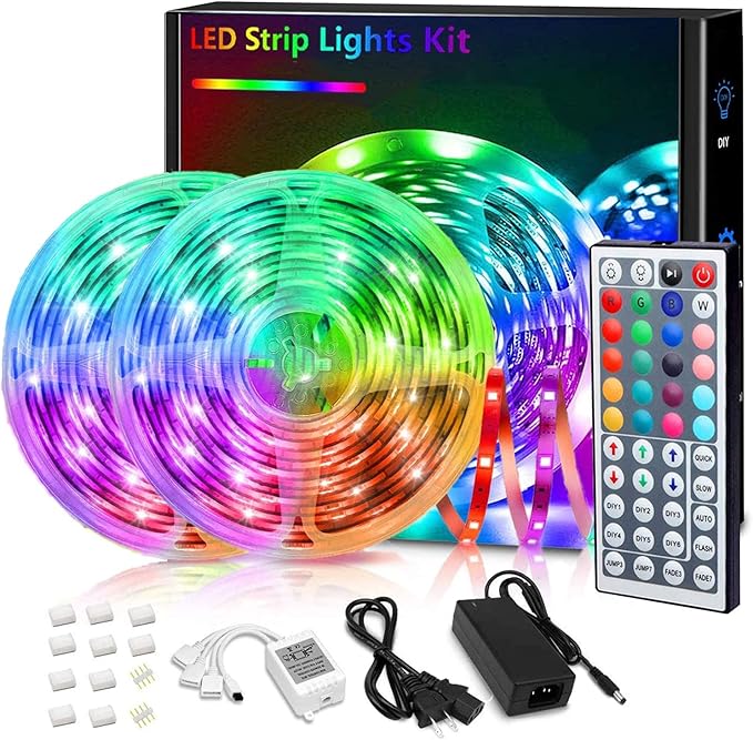 Led Strip Lights 32.8FT/10M, Color Changing Light Strip