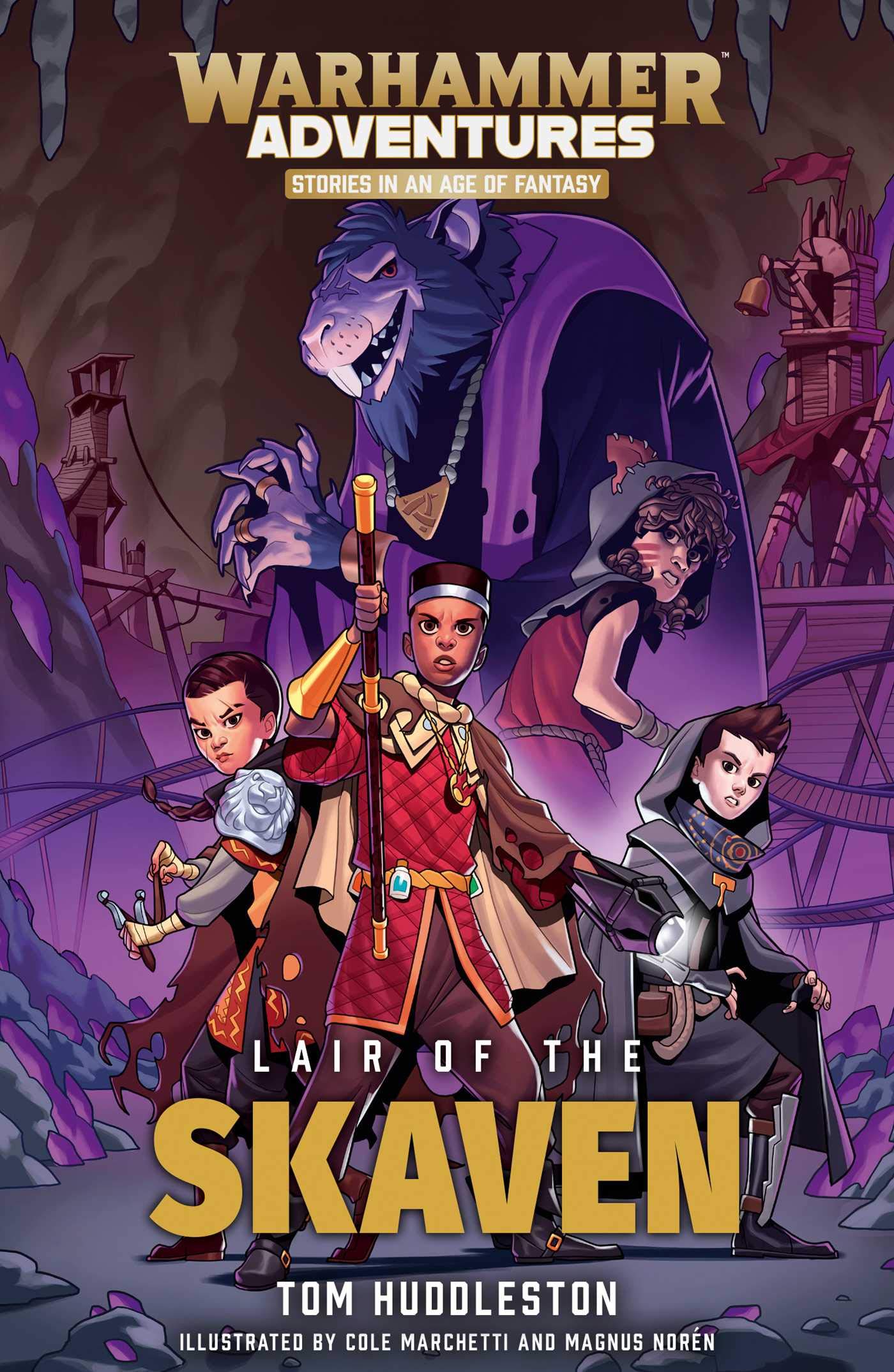 Lair of the Skaven: Volume 2 (Warhammer Adventures: Realm Quest)