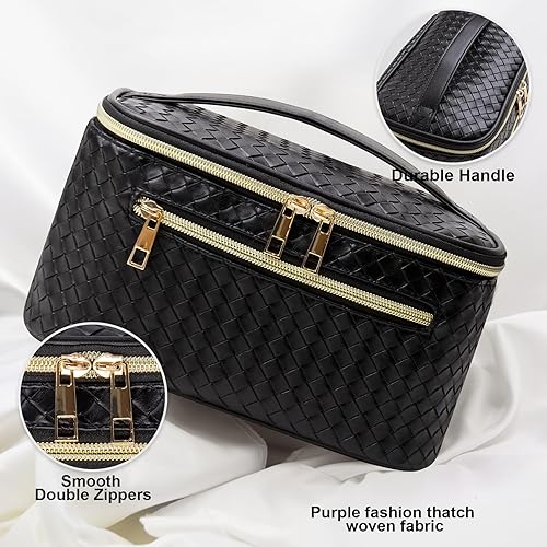 Miniatura 5 de Bolsa de maquillaje para regalos del día de San Valentín, bolsa de cosméticos portátil, bolsa de viaje, estuche organizador de maquillaje grande