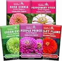 期間限定値下げ！早い者勝ち！　ＦＬＯＲＡＥ　ＪＡＰＯＮＩＣＡＥ　ＦＡＭＩＬＩＡＥ Zinnia Flower Mix (Zinnia elegans) - Pueblo Seed