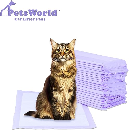 Miniatura 8 de PETSWORLD Recambios de almohadillas para gatos Tidy Cats Breeze Litter System 50 almohadillas para caja de arena para gatos, 16.9 x 11.4 pulgadas