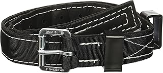 Miller Honeywell Safety Products by 6414N/UBK Nylon Safety Body Belt with 1-3/4-Inch Webbing, Universal, Black