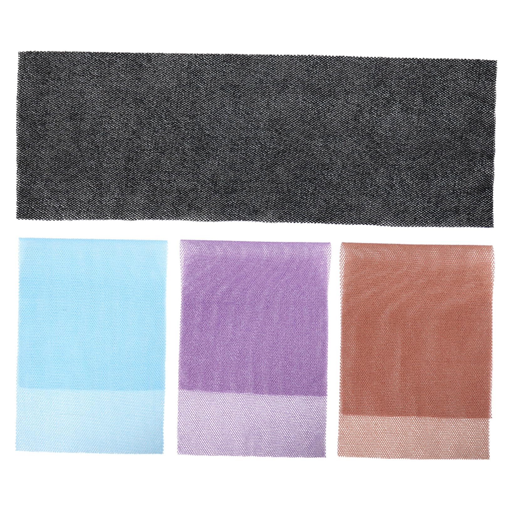 OATIPHO 4Pcs Exfoliating Shower Towel Skin Friendly Bath Scrubber for Smooth Skin Long Back Reach Durable Material for Daily Use Lake