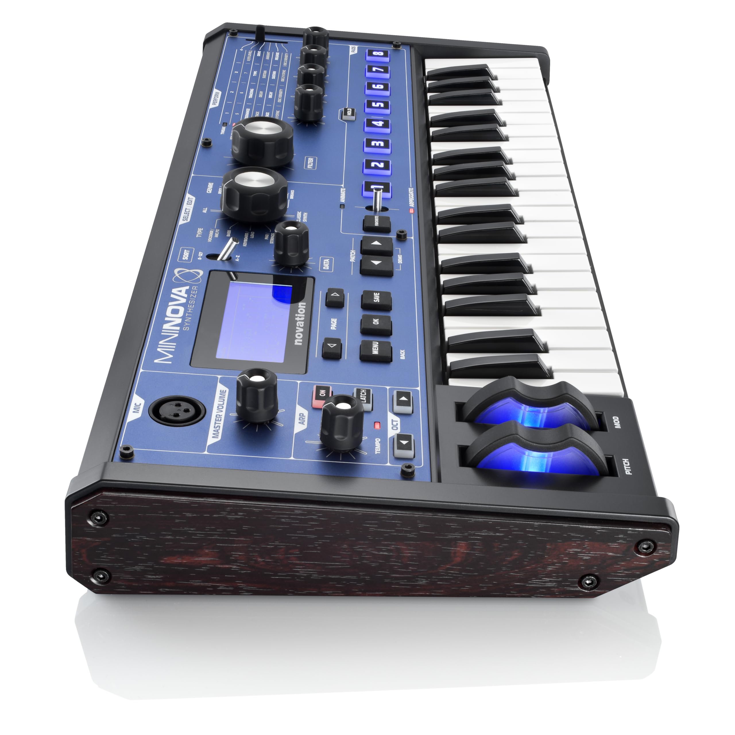 Amazon | Novation シンセサイザー MiniNova | MIDIコントローラー
