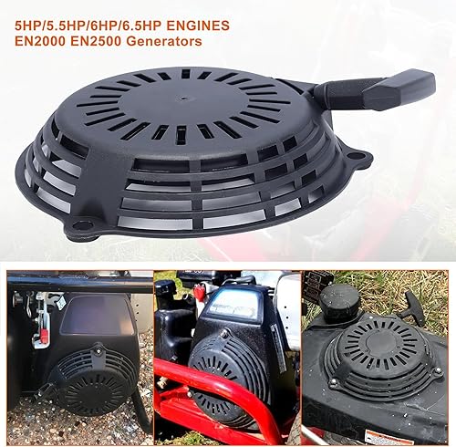 Miniatura 4 de Hipa GCV160 Arrancador de retroceso de arranque para Honda GCV 160 GCV135 EN2000 Hru19 GC135 GC160 EN2000 Generador Motor Reemplazar 28400-Z0L-V20ZA