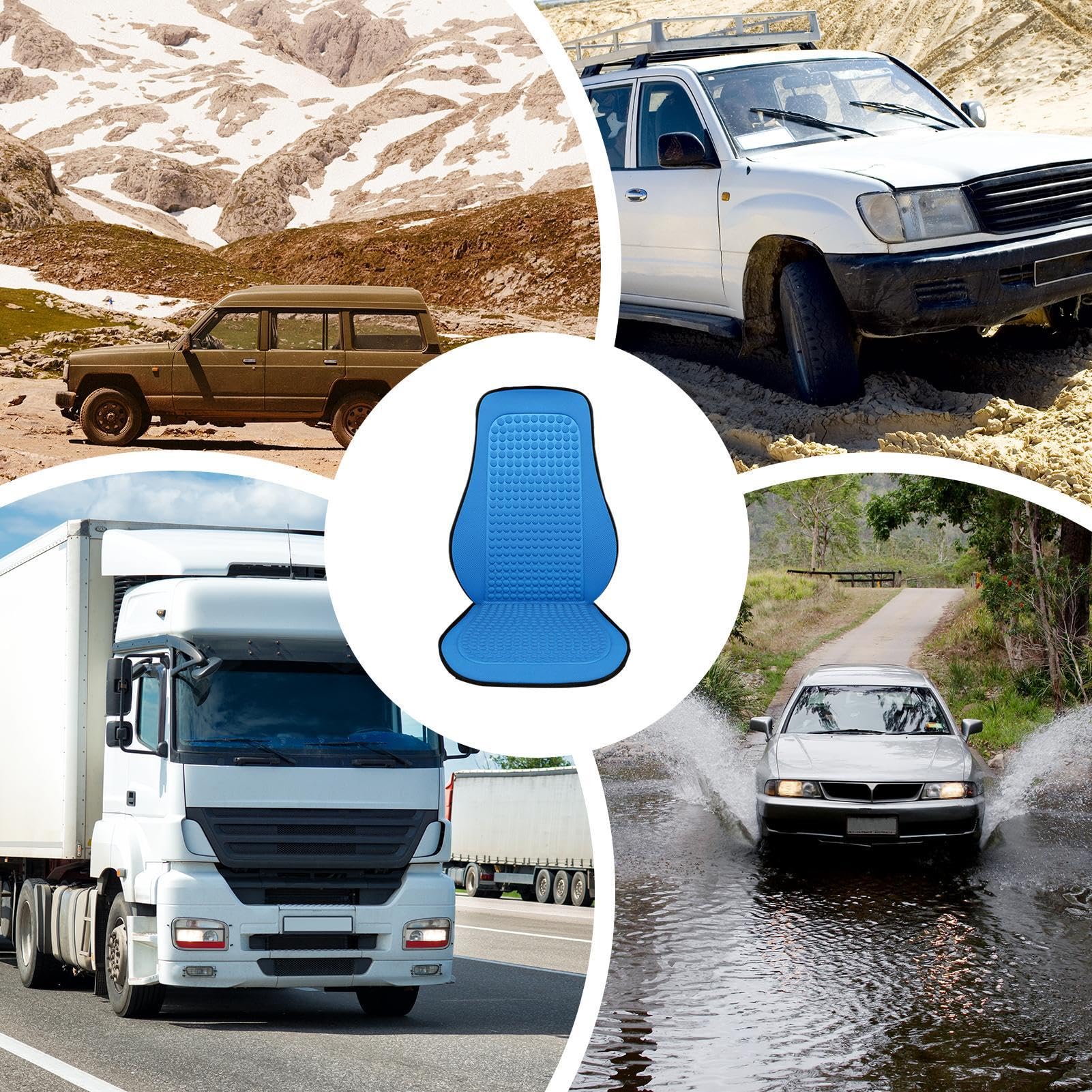 Seggiolino auto rinfrescante, cuscino ventilato – cuscino per auto, cuscino rinfrescante per auto e SUV