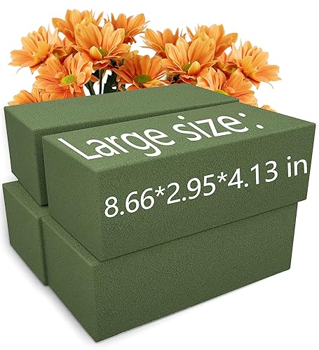 Max Shape Floral Foam Blocks Large 9 Inch,Wet Flower Foam