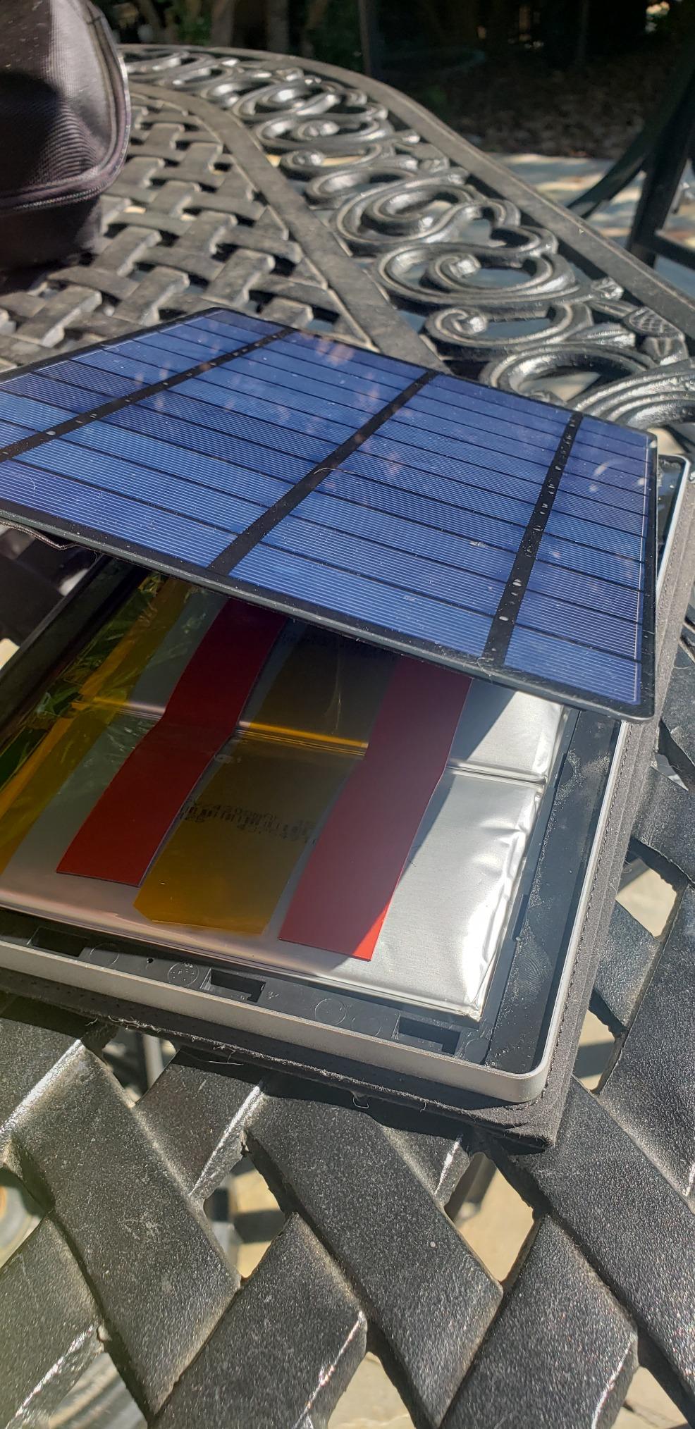 Batteries swelled up