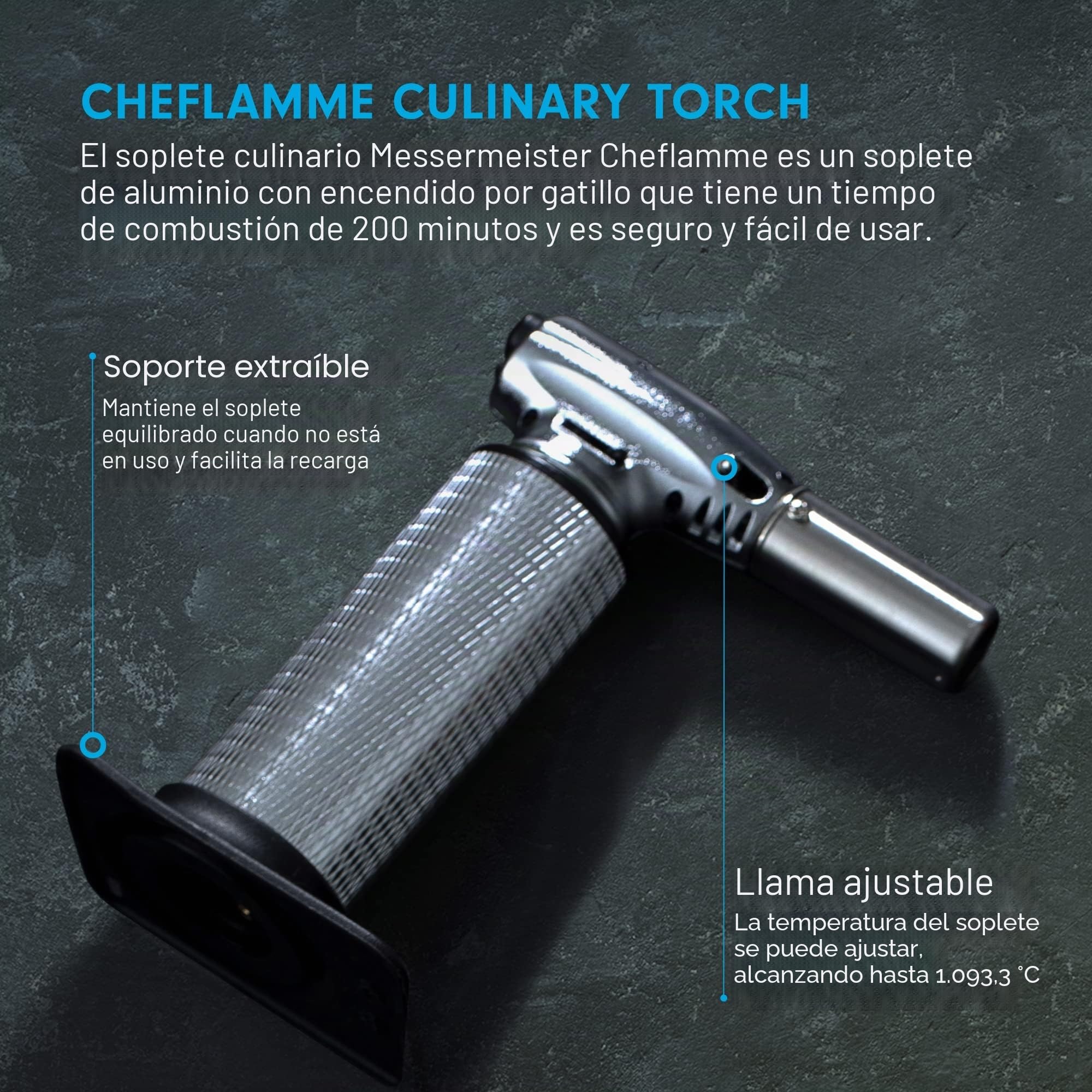 Messermeister Cheflamme - Linterna culinaria