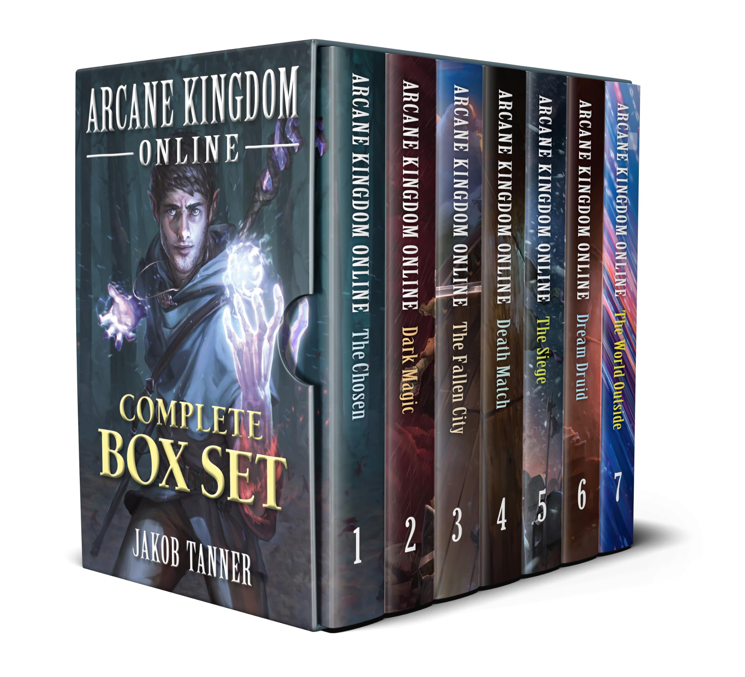 Arcane Kingdom Online: Complete Box Set (A LitRPG Adventure, Books 1-7)