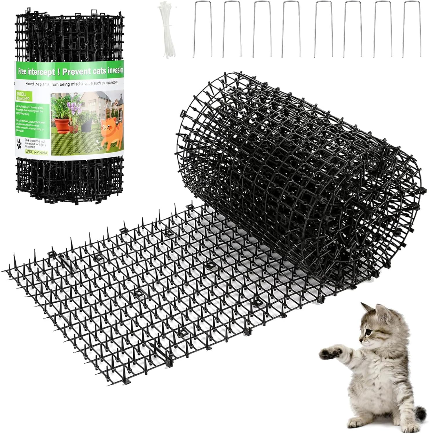 Cat Scat Mat, Cat Scat Spike Mat, Cat Scat Mat with Spikes 78x11.8inch