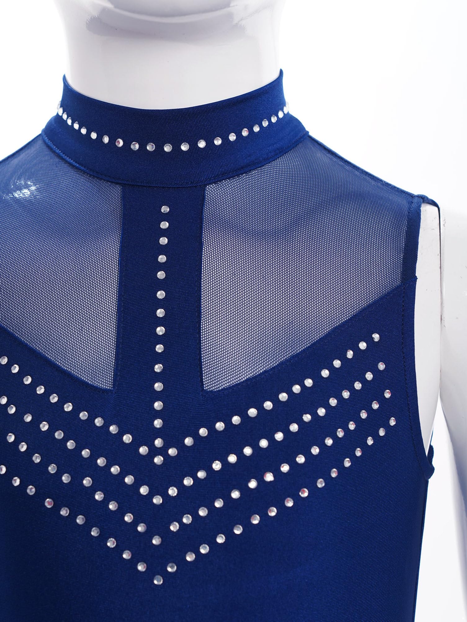 Aislor Mono De Danza Gimnasia Deportiva Para Niña Maillot De Patinaje Artístico Mono De Una Pieza Disfraz De Bailarina Actuación
