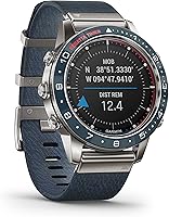 Vista 4 de Garmin MARQ Captain, Men's Luxury Tool Watch with Advanced Nautical Features, Track Wind Speed, Direction, Temperature and Tide Information