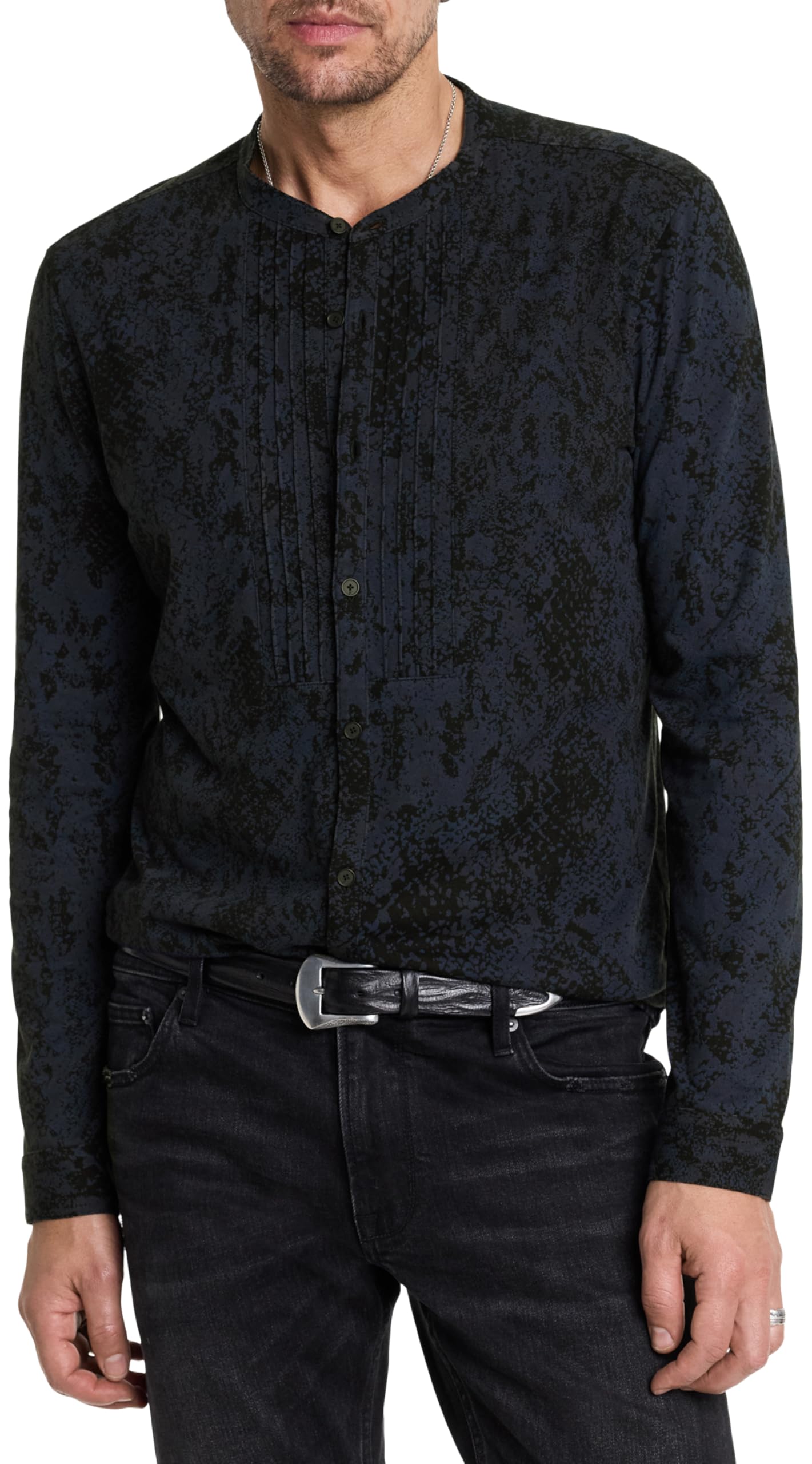 John Varvatos Men's Abuja Shirt