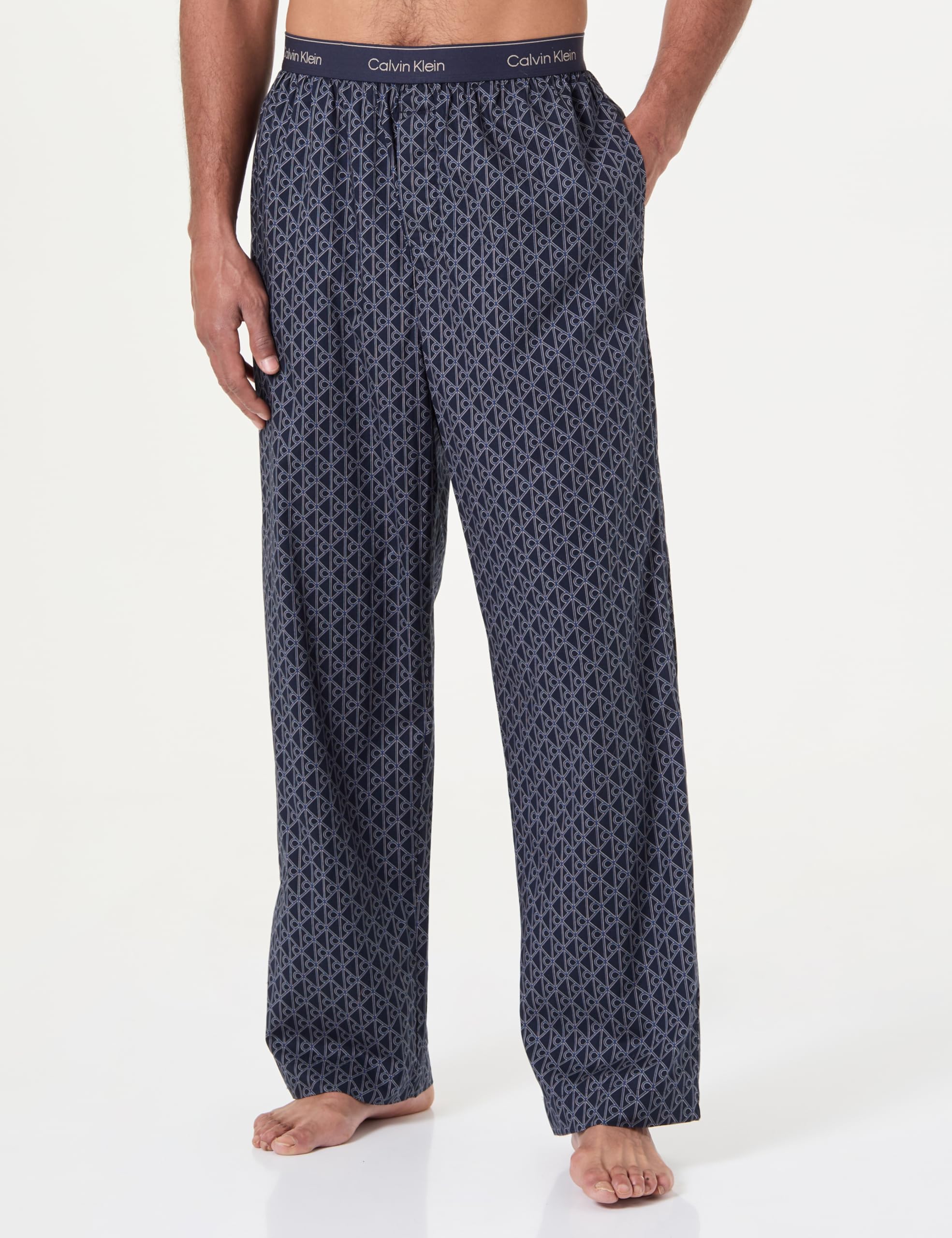 Calvin Klein Herren Pyjama-Set mit Rundhalsausschnitt