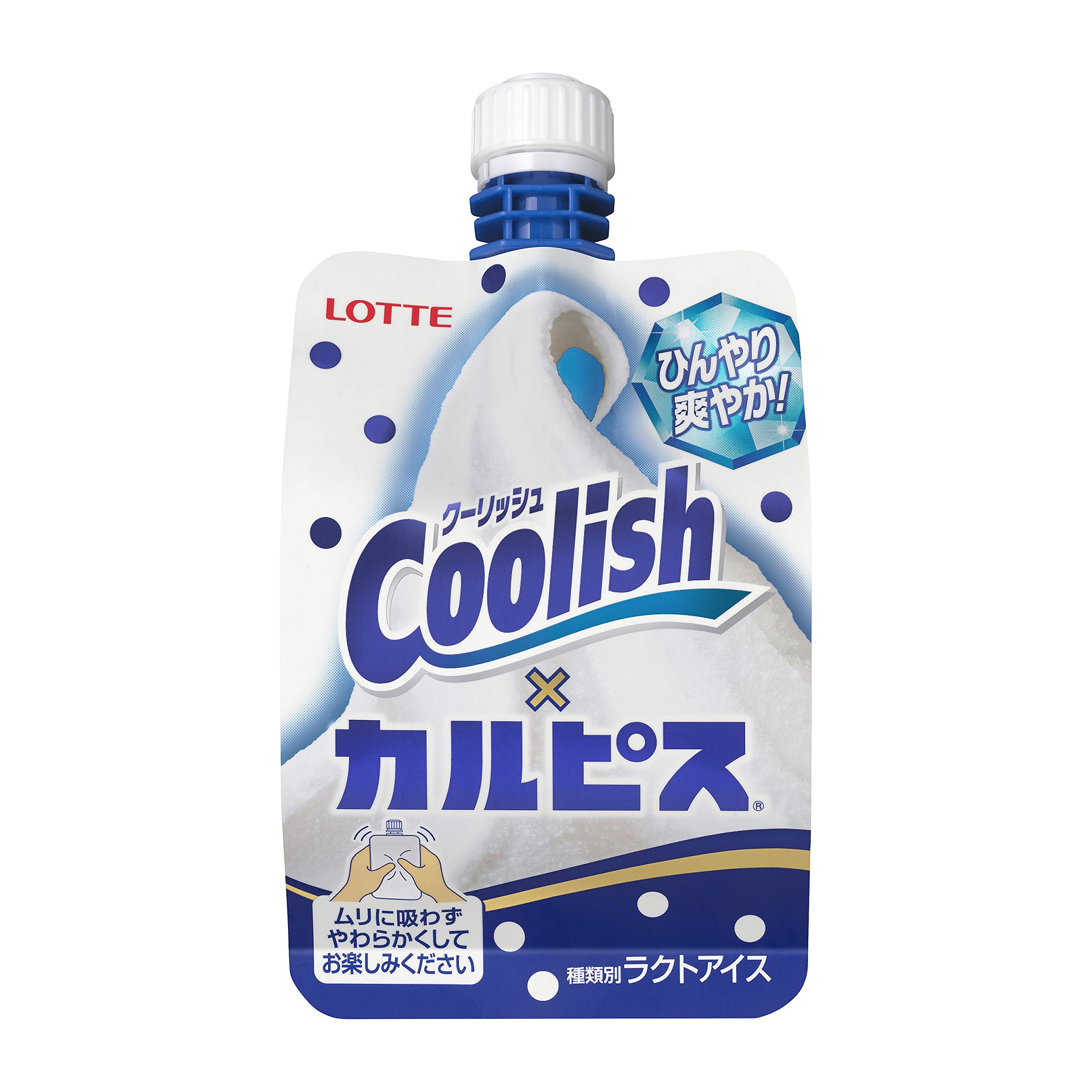 Amazon.co.jp: [冷凍]ロッテ クーリッシュ×カルピス 140ml : 食品