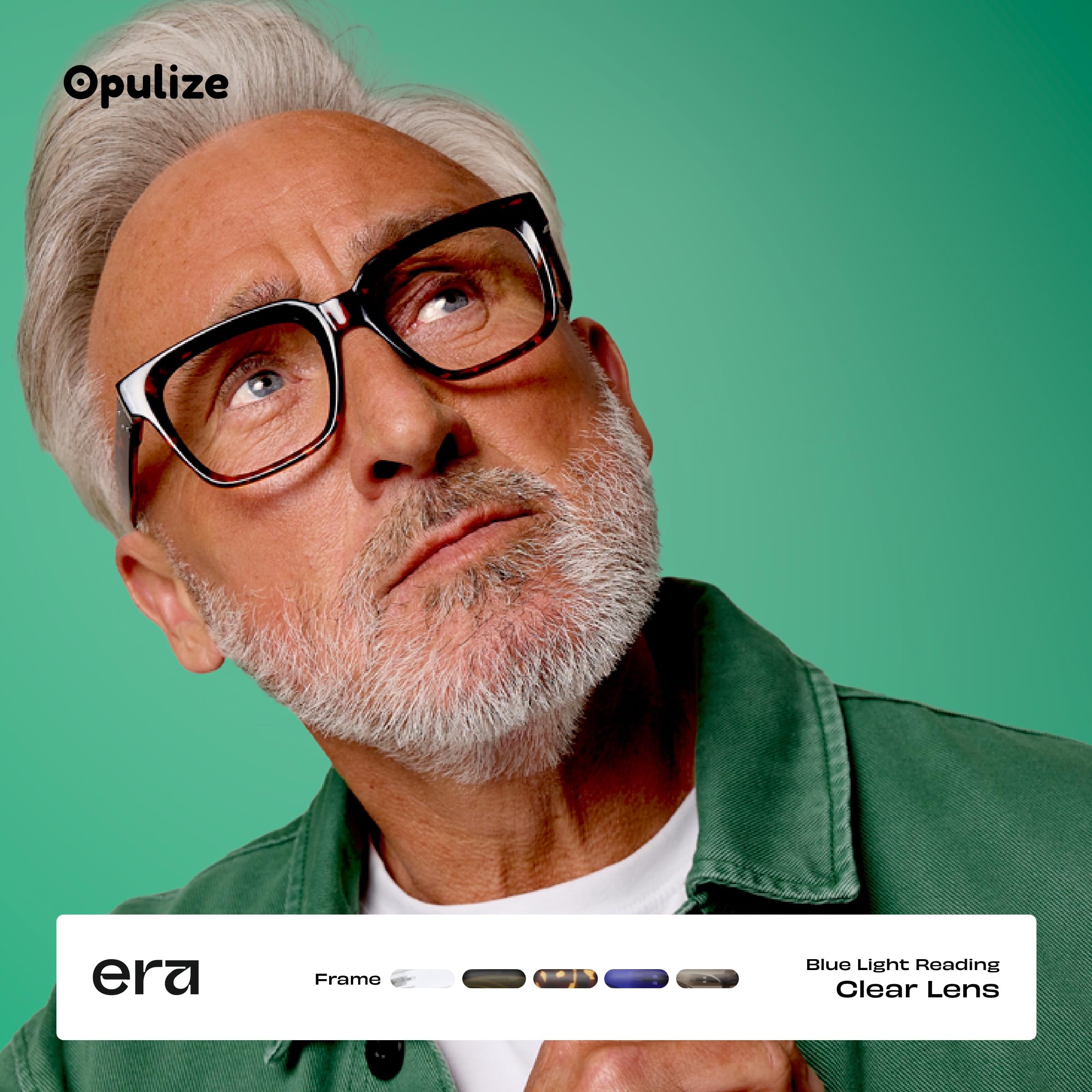 OPULIZE Okulary niebieskie światło Uniseks Era