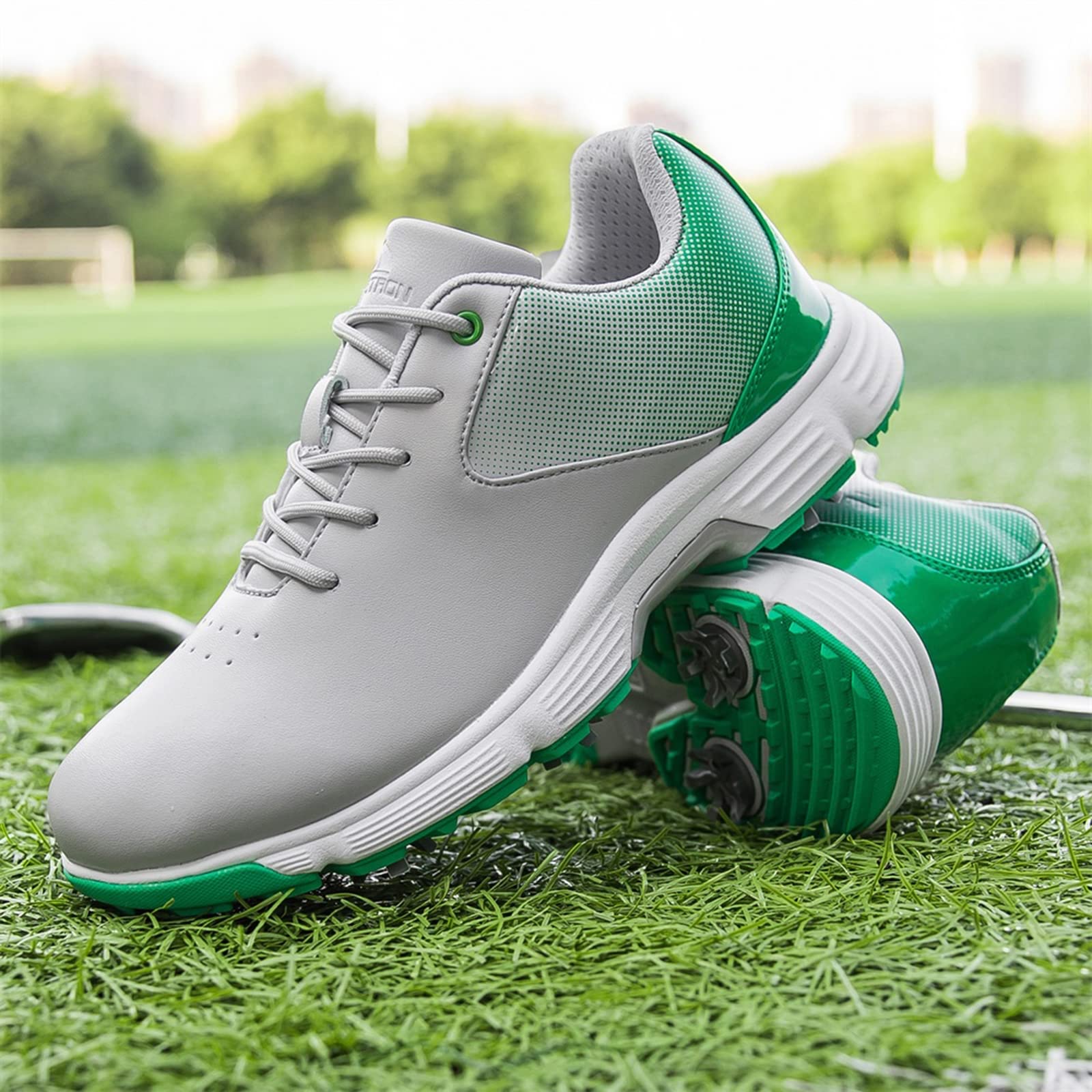 Professionelle Wasserdichte Golfschuhe Für Herren Mit Spikes – Rutschfeste Sneaker Auch Fürs Wandern Geeignet