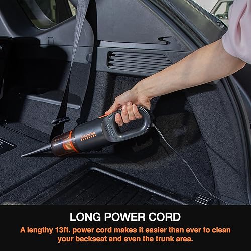 Miniatura 3 de Suds Lab V2 - Aspiradora de coche Kit profesional de limpieza profunda Aspiradora portátil de mano de alta potencia de 12 V CC con accesorios