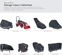 Vista 6 de Classic Accessories StormPro - Cubierta impermeable para cortacésped de giro cero, se adapta a cortacéspedes con cubiertas de hasta 60 pulgadas