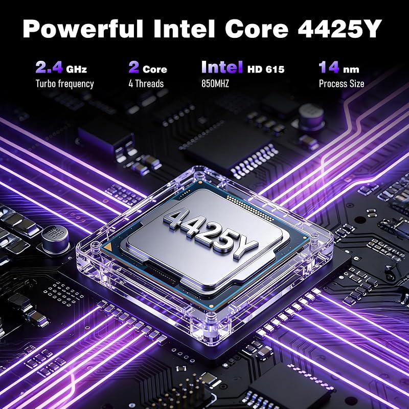 NIAKUN Laptop Computer 2026, 15.6 Inch Lap Top PC Window 11 Pro, 8GB RAM 256GB SSD, Int Pentium Gold Processor 4425Y, 2-Year Warranty, Bluetooth, Mini HDMI, FHD 1920 * 1080, Office 365, Business image 3