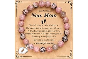 PINKDODO New Mom Gifts for Women|1st Time Mother's Day Mom Mommy to Be Bracelet Gift