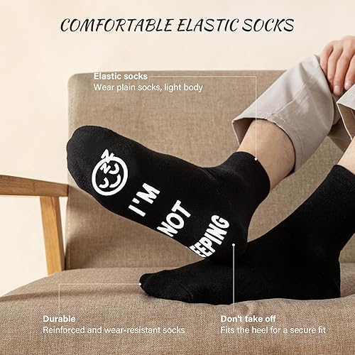 Miniatura 5 de Regalos para papá para Navidad, regalos de cumpleaños para papá, abuelo, marido de hija, ideas de regalo para el día del padre, calcetines divertidos