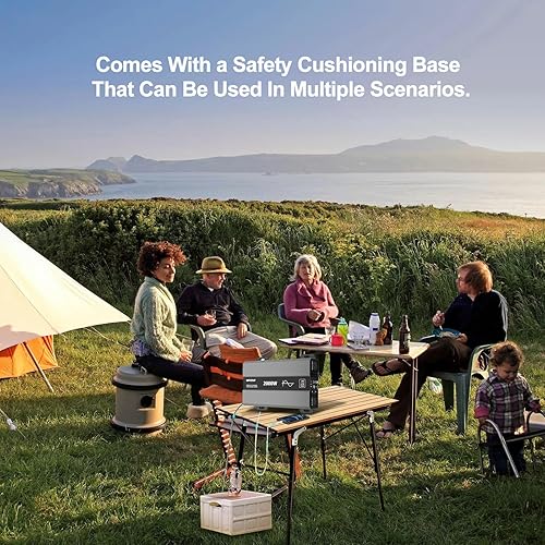 Miniatura 7 de MFUZOP Inversor de onda sinusoidal pura de 2000 W, convertidor de 12 V CC a 110 V120 V CA con 2 salidas de CA, puerto USB de 3 A, controlador remoto