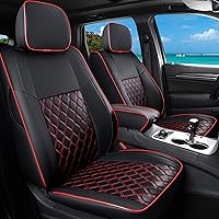 Vista 12 de Huidasource Fundas de asiento para Jeep Grand Cherokee, juego completo de fundas de asiento impermeables de cuero de cobertura total, protector