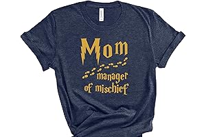 Mom Manager of Mischief | Mischief Managed Tee for Mom | Matching...