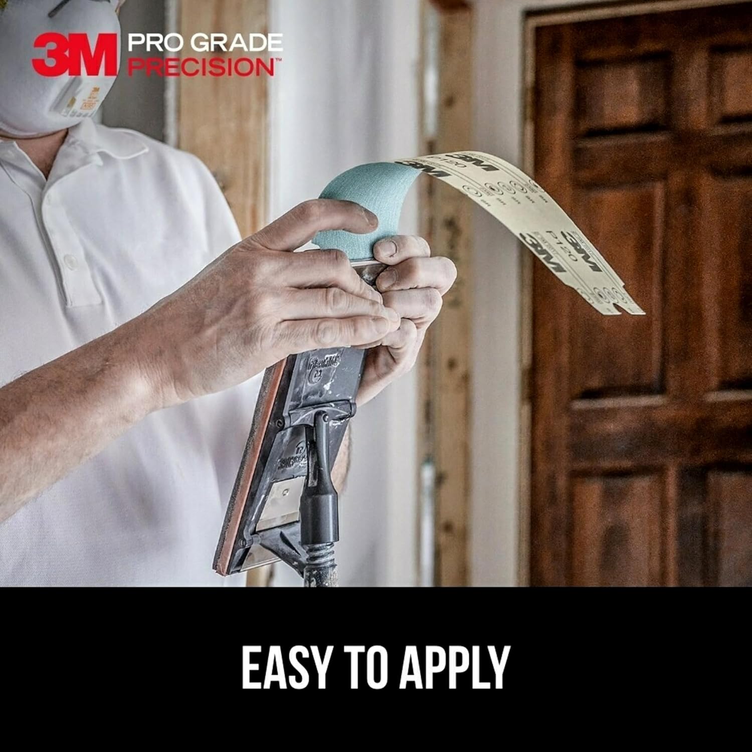 3M Pro Grade Precision Faster Sanding Drywall Sanding Sheets, 100 Grit, 4 3/16 inch x 11 1/4 inch, 20 Pack