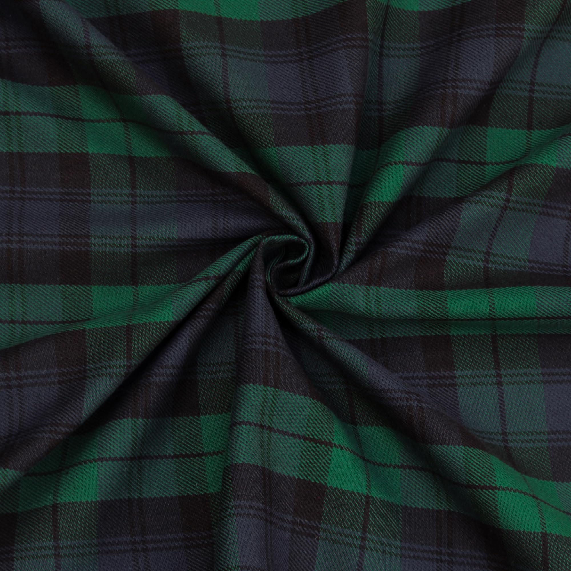BIGREAMS Unstitched 100% Cotton Checkered Shirt Fabric For Men's - 0% Color Fade, Tartan Checkered Causal Summer Shirt Piece, 150 CM WIDE 1