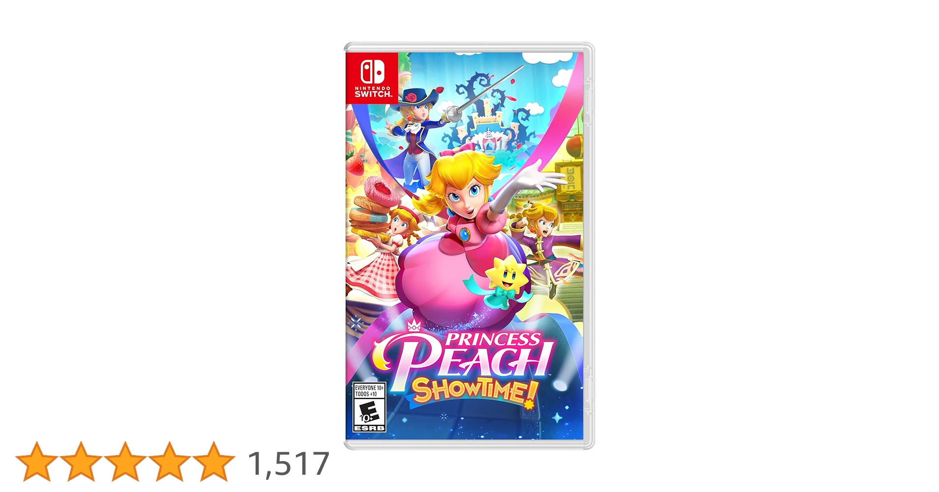 【未開封品】Switch プリンセスピーチ Showtime!・大乱闘スマブラ 未開封品】Switch プリンセスピーチ Showtime!・大乱闘スマブラ 未開封