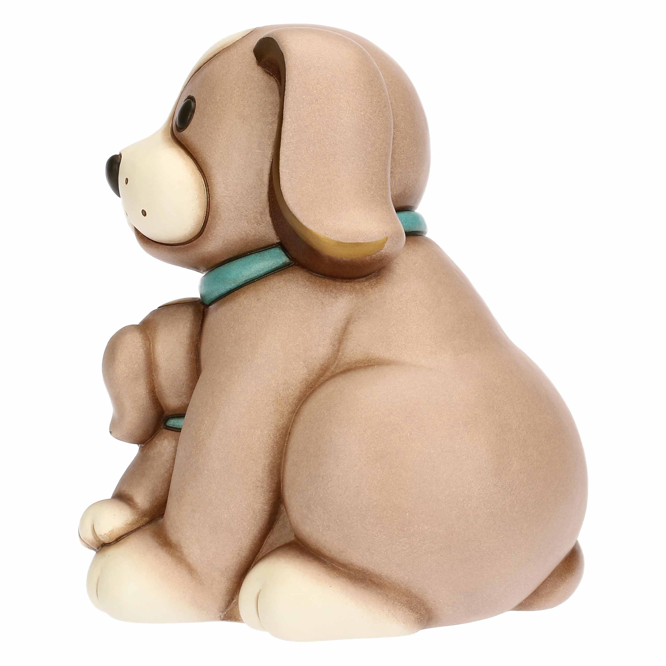THUN Paar Hunde Todo Papa und Welpe, Keramik, Kollektion Andere Neuheiten 2025, 17,5 x 16,7 x 20,1 cm